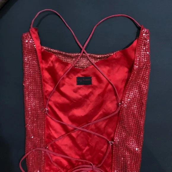 COPY - NWOT Vintage Lightweight Chain-linked Dancers Top - Picture 8 of 8